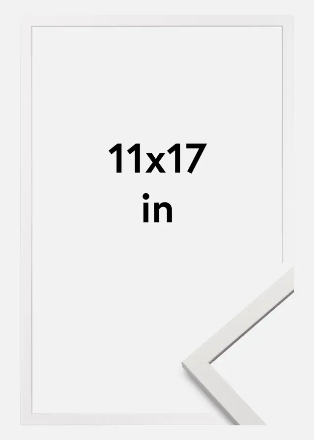 Galleri 1 Frame Edsbyn White 11x17 inches (27,94x43,18 cm)