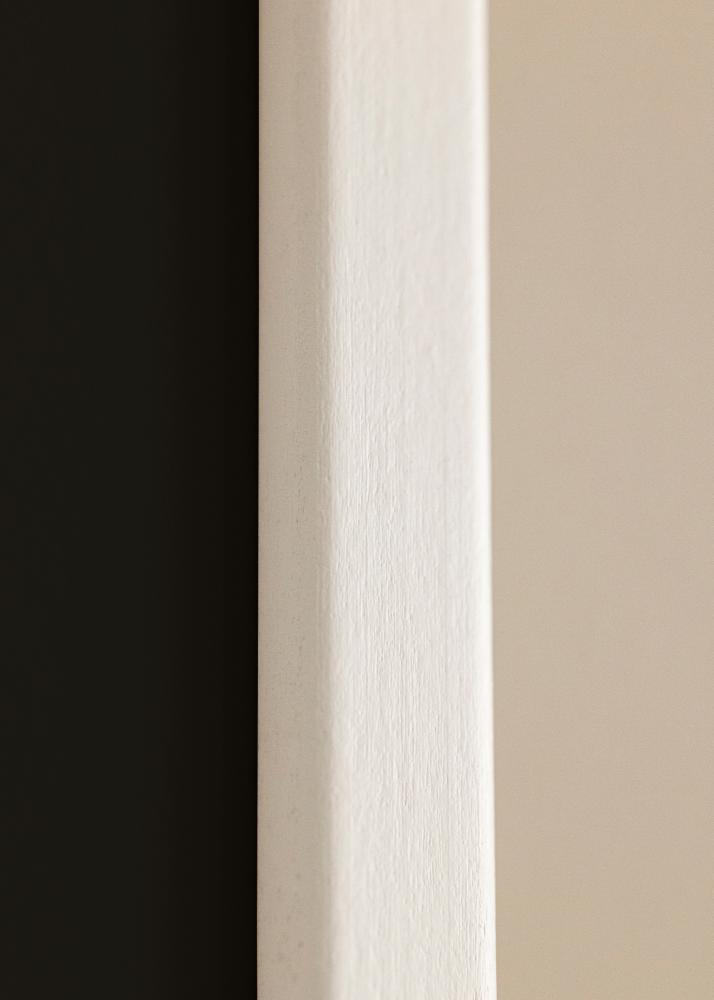 Ram med passepartou Frame Kaspar White 40x60 cm - Picture Mount Black 30x50 cm