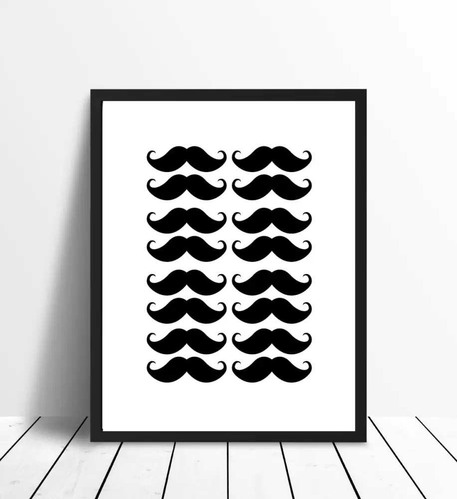 Bildverkstad Moustaches