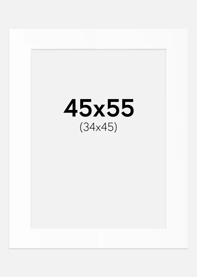 Artlink Mount White Standard (White Core) 45x55 cm (34x45)