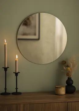 KAILA KAILA Round Mirror Dark Bronze 50 cm Ø