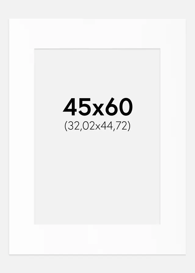 Artlink Mount White Standard (White Core) 45x60 cm (32,02x44,72)
