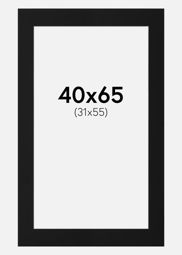 Artlink Mount Black Standard (White Core) 40x65 cm (31x55)