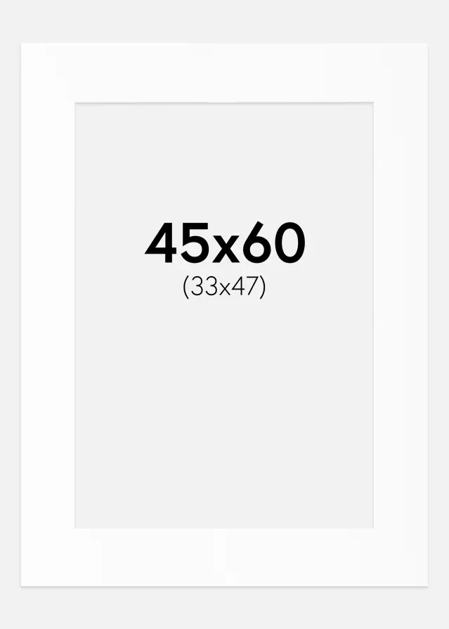 Artlink Mount White Standard (White Core) 45x60 cm (33x47)