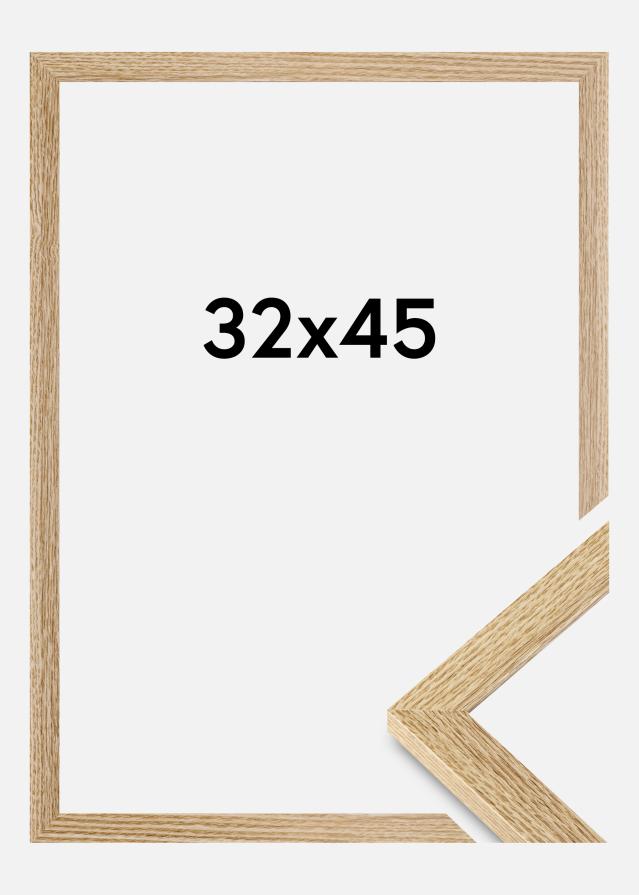 BGA Frame Selection Acrylic Glass Oak 32x45 cm