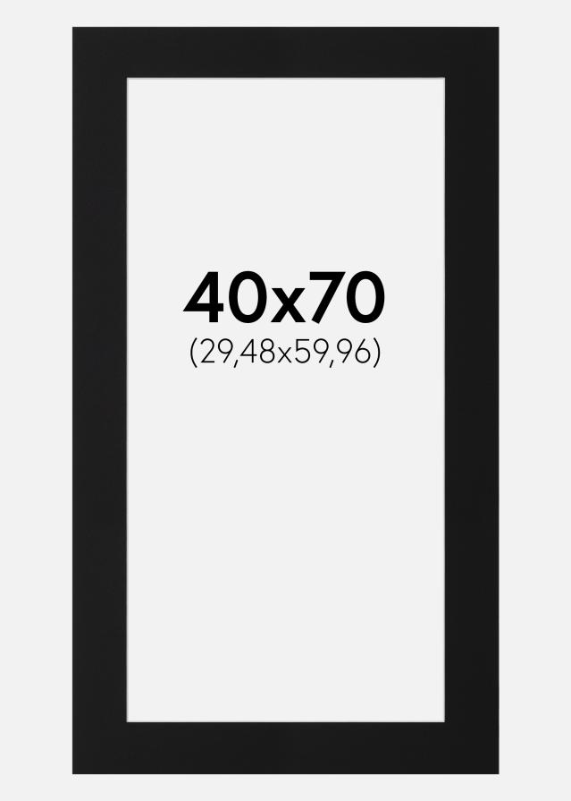 Artlink Mount Black Standard (White Core) 40x70 cm (29,48x59,96)