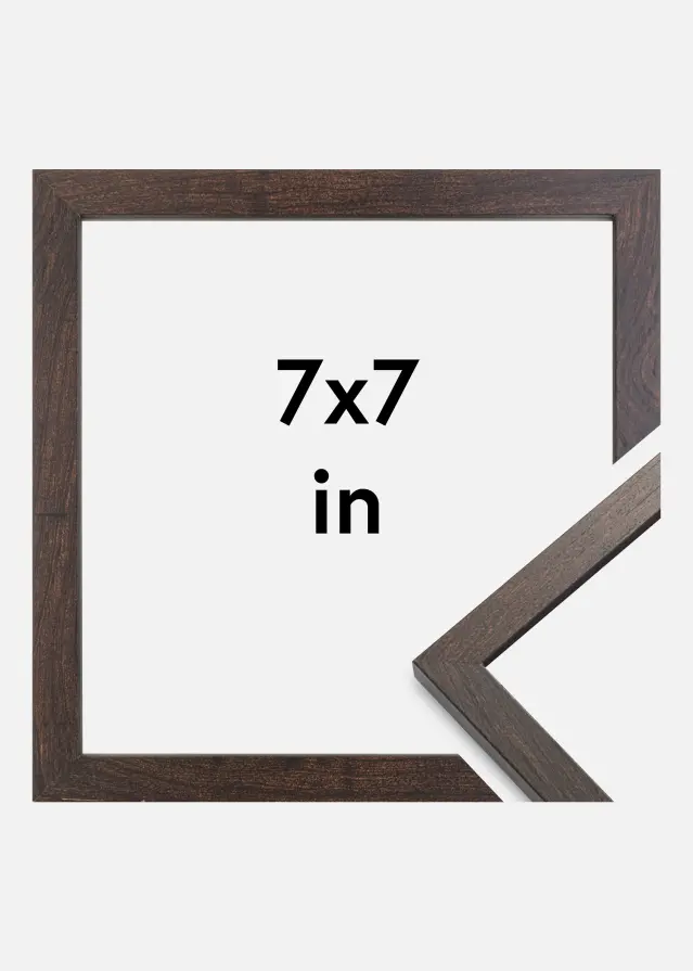 Artlink Frame Trendy Acrylic Glass Walnut 7x7 inches (17,8x17,8 cm)