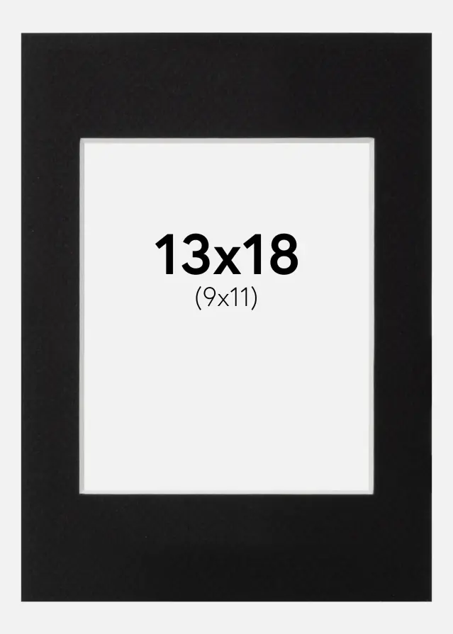 Galleri 1 Mount Canson Black (White Core) 13x18 cm (9x11)