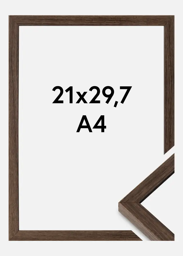 Mavanti Frame Ares Acrylic Glass Walnut 21x29.7 cm (A4)