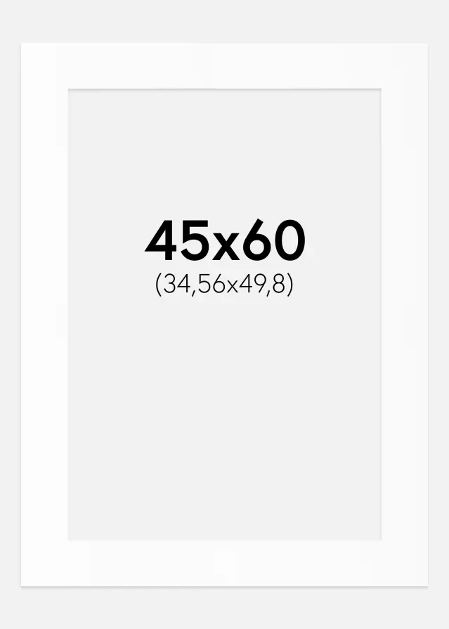 Artlink Mount White Standard (White Core) 45x60 cm (34,56x49,8)