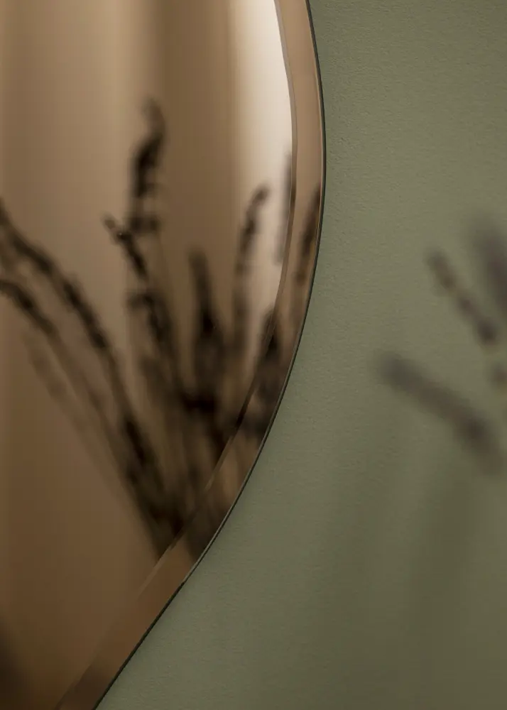 Incado Mirror Wave Brown 55x110 cm