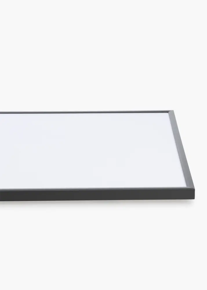 Ram med passepartou Frame New Lifestyle Dark Grey 30x40 cm - Picture Mount Black 21x30 cm