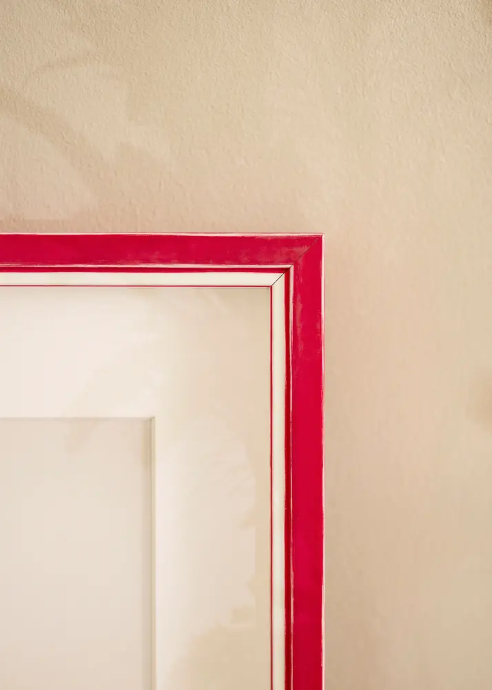 Mavanti Frame Diana Acrylic Glass Red 45x60 cm