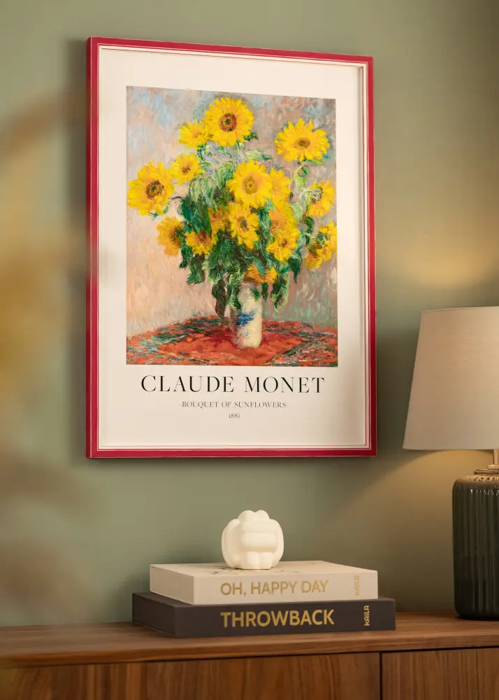 Mavanti Frame Diana Acrylic Glass Red 45x60 cm
