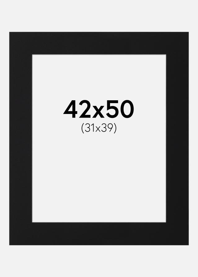 Artlink Mount Black Standard (White Core) 42x50 cm (31x39)