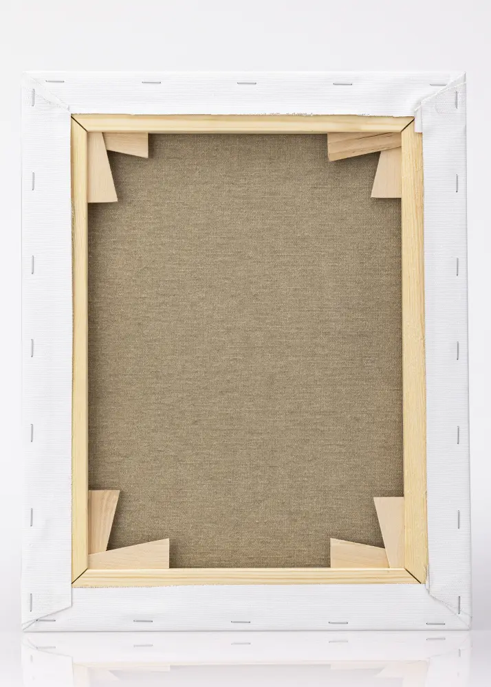 Estancia Stretched Canvas Premium White 24x30 cm