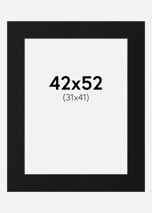 Artlink Mount Black Standard (White Core) 42x52 cm (31x41)