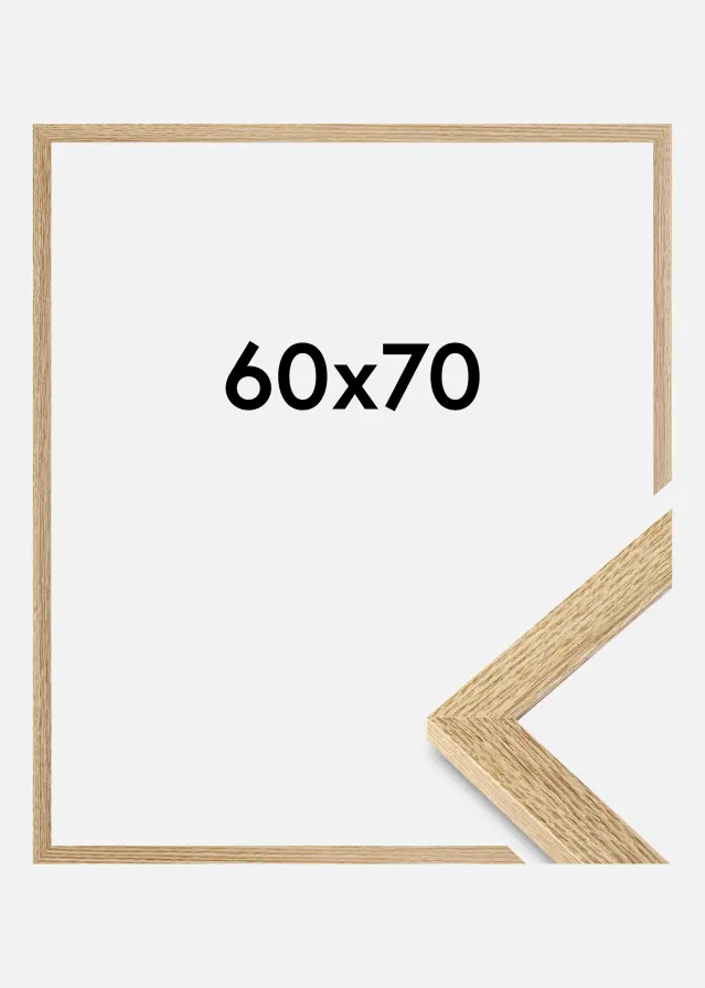 Artlink Factory I Frame Selection Acrylic Glass Oak 60x70 cm