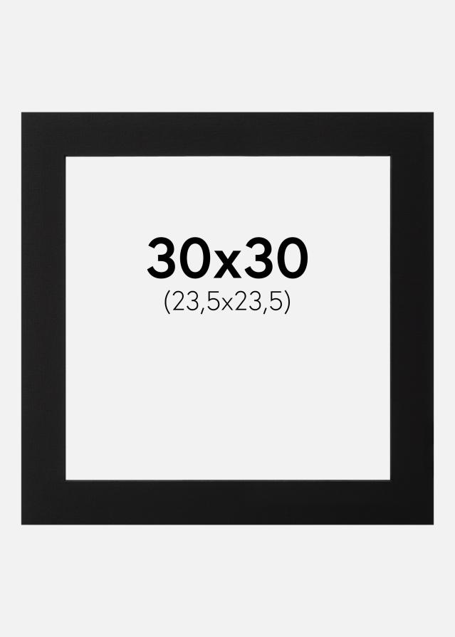 Galleri 1 Mount Black (Black Core) 30x30 cm (23,5x23,5)