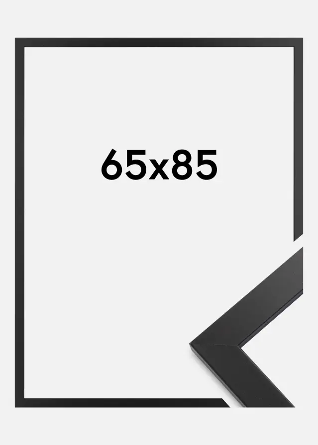 Galleri 1 Frame Black Wood 65x85 cm