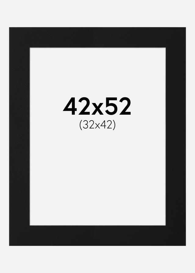 Artlink Mount Black Standard (White Core) 42x52 cm (32x42)