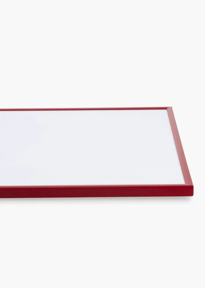 Ram med passepartou Frame New Lifestyle Medium Red 30x40 cm - Picture Mount Black 21x29.7 cm