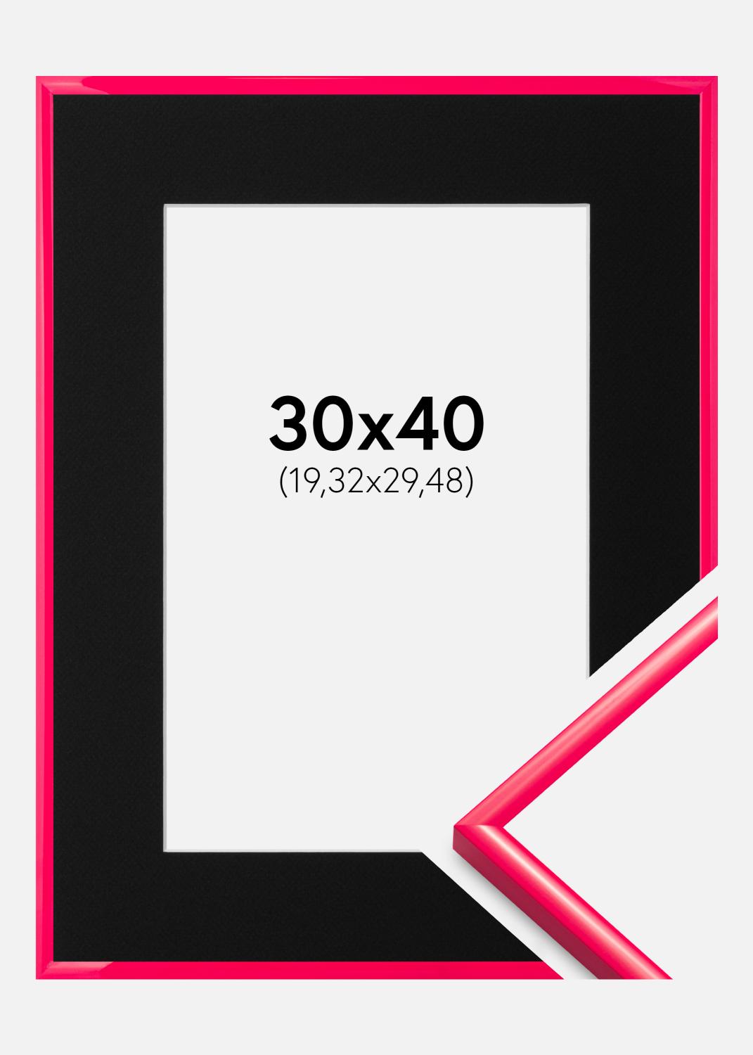 Product Image for Frame New Lifestyle Hot Pink 30x40 cm - Picture Mount Black 8x12 inches