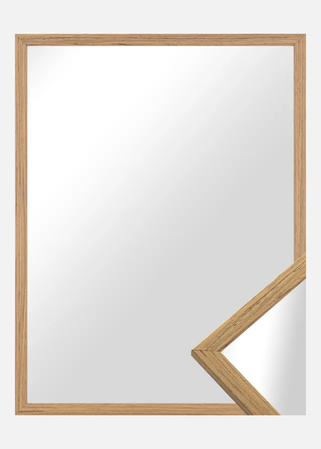Ramverkstad Mirror Edsbyn Teak - Custom Size
