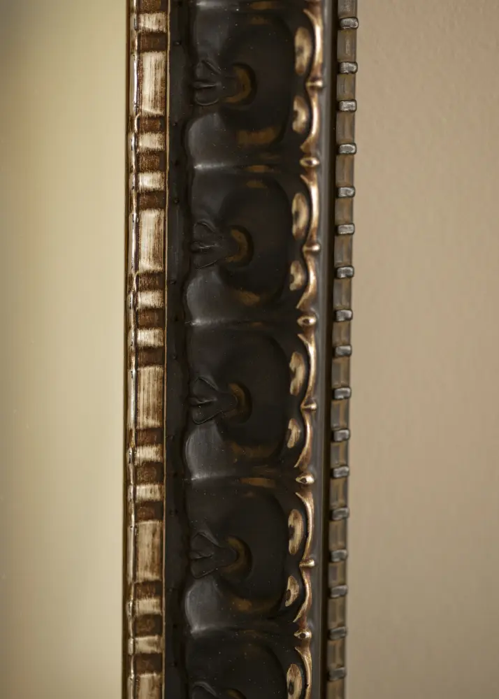 Ramverkstad 60x90 Ombud Mirror Skokloster Black - Custom Size