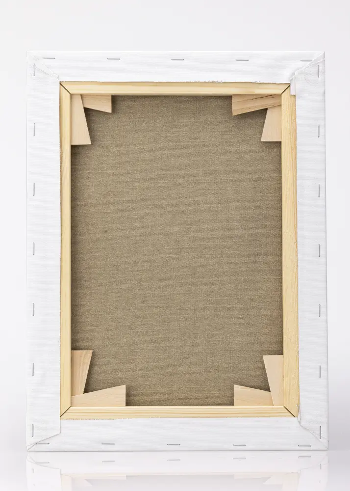 Estancia Stretched Canvas Premium White 30x40 cm