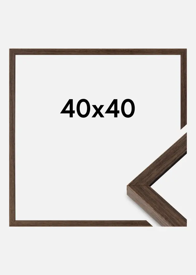 Mavanti Frame Ares Acrylic Glass Walnut 40x40 cm