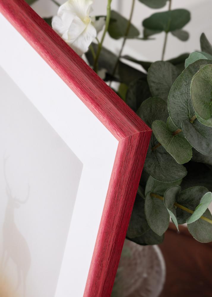 Jämtlands Ramfabrik Frame Cornwall Acrylic Glass Dark Red 30x30 cm