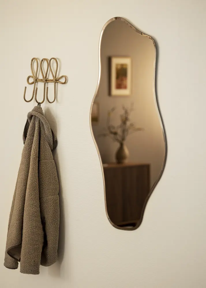 Incado Mirror Wave Brown 55x110 cm