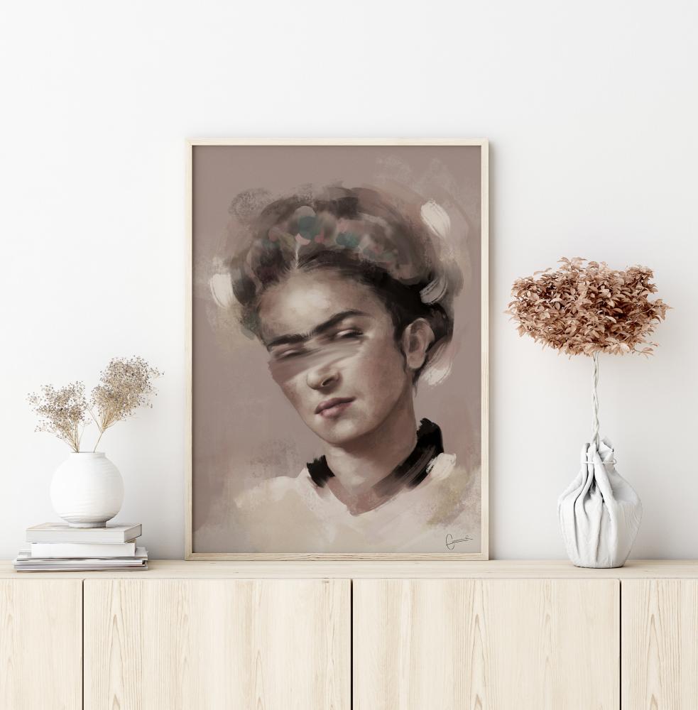Bildverkstad FRIDA KAHLO Poster