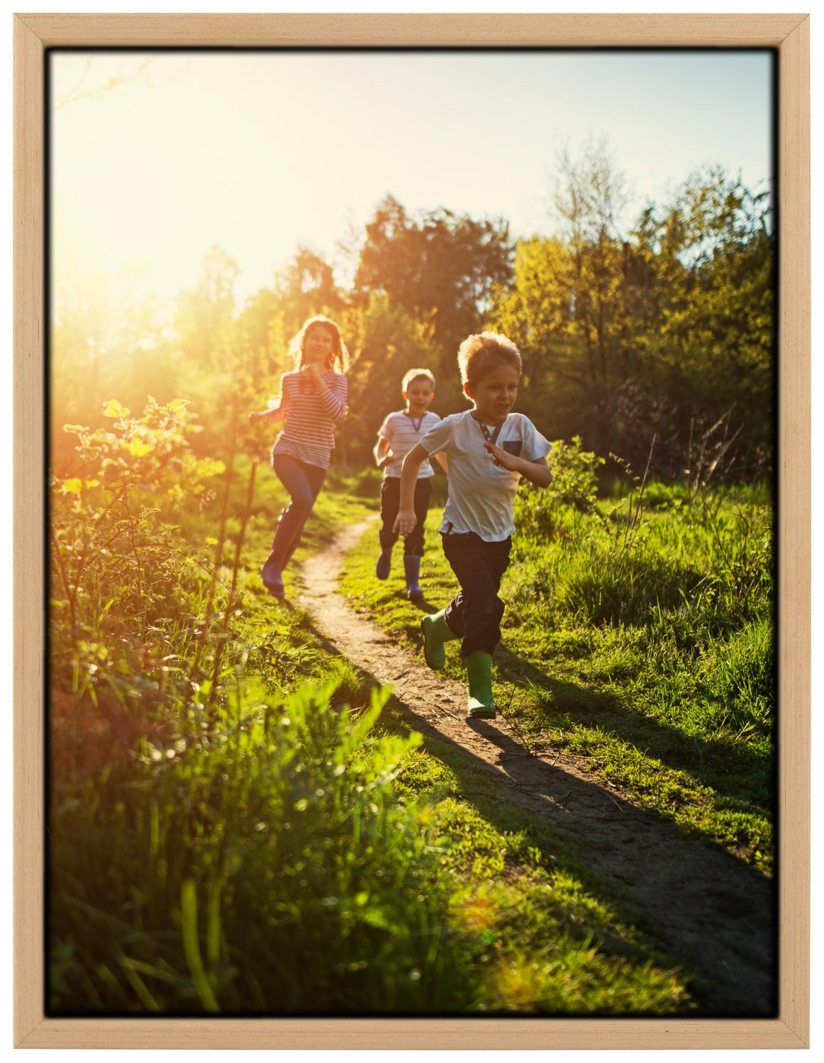 Product Image for Växbo Canvas Frame Oak - Custom Size (frames for canvas)