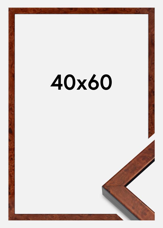 Mavanti Frame Hermes Acrylic Glass Burr Walnut 40x60 cm