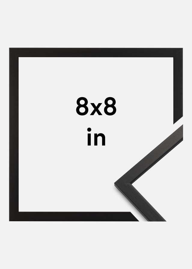 Galleri 1 Frame Edsbyn Acrylic Glass Black 8x8 inches (20.32x20.32 cm)