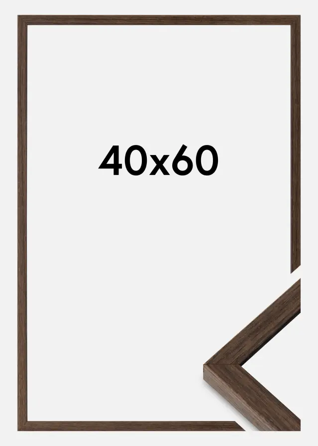 Mavanti Frame Ares Acrylic Glass Walnut 40x60 cm