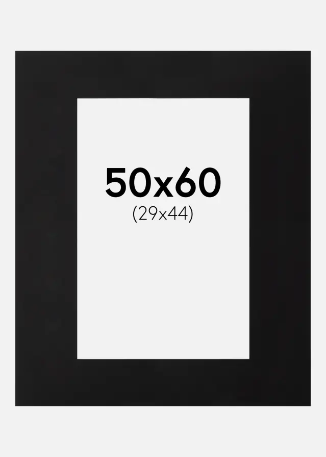 Galleri 1 Mount Black (Black Core) 50x60 cm (29x44)