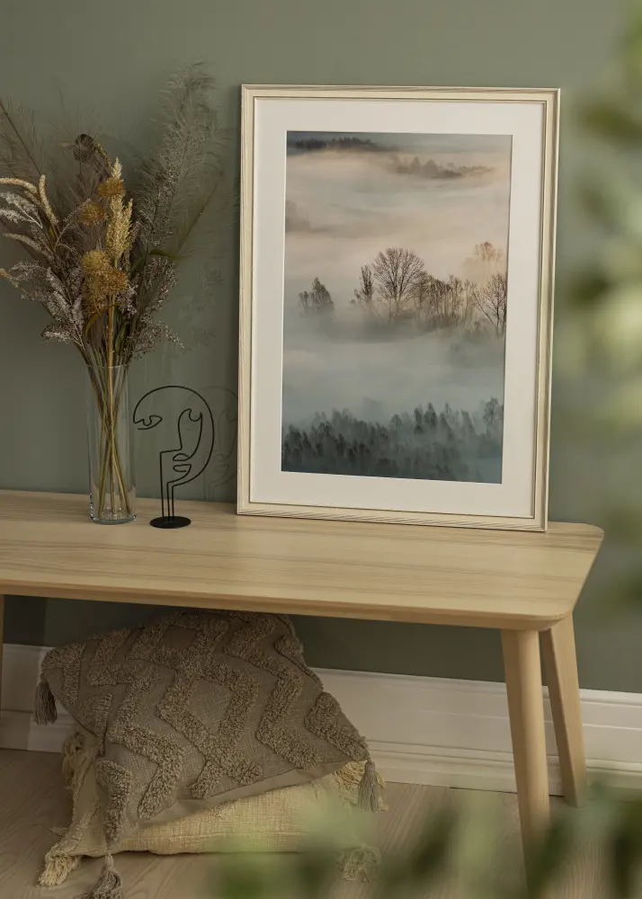 Ramverkstad Frame Shabby Chic White - Custom Size