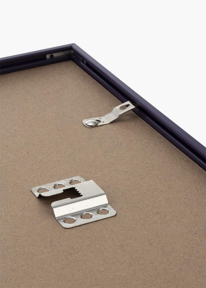 Ram med passepartou Frame New Lifestyle Dark Purple 30x40 cm - Picture Mount Black 21x29.7 cm