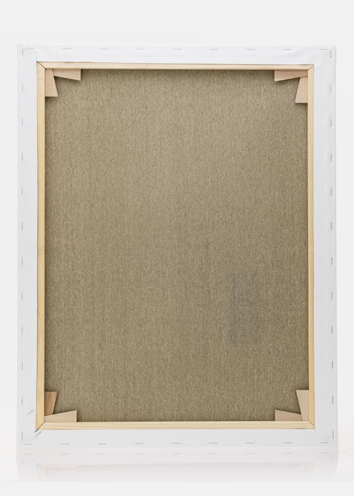 Estancia Stretched Canvas Premium White 40x50 cm