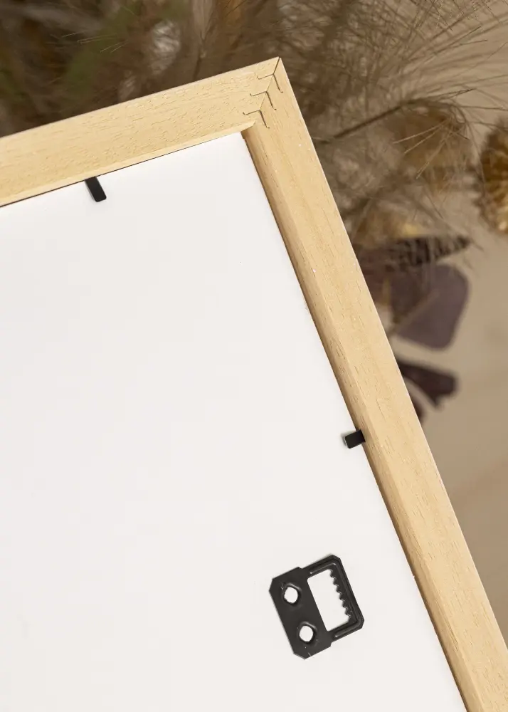 Ram med passepartou Frame Shabby Chic White 40x50 cm - Picture Mount White 27.5x37 cm