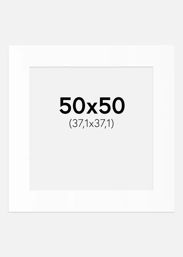 Artlink Mount White Standard (White Core) 50x50 cm (37,1x37,1)