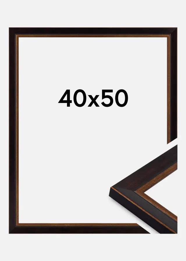 Jämtlands Ramfabrik Frame Artur Acrylic Glass Black 40x50 cm