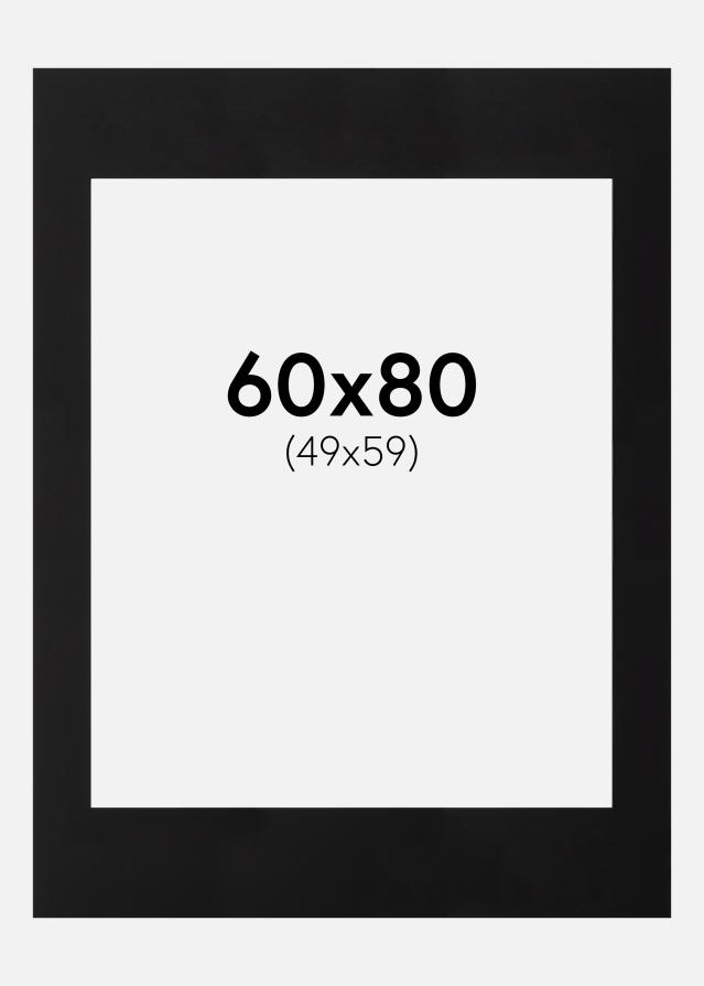 Galleri 1 Mount Black (Black Core) 60x80 cm (49x59)