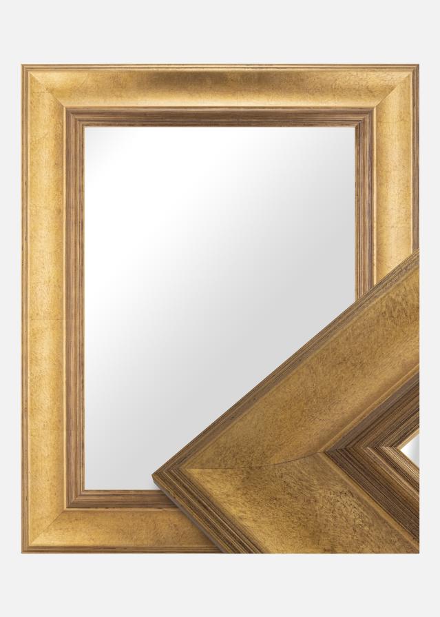 Ramverkstad Mirror Belfast Dark Gold - Custom Size