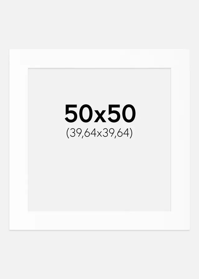 Artlink Mount White Standard (White Core) 50x50 cm (39,64x39,64)