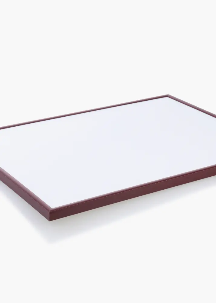 Ram med passepartou Frame New Lifestyle Dark Red 30x40 cm - Picture Mount White 18x27 cm