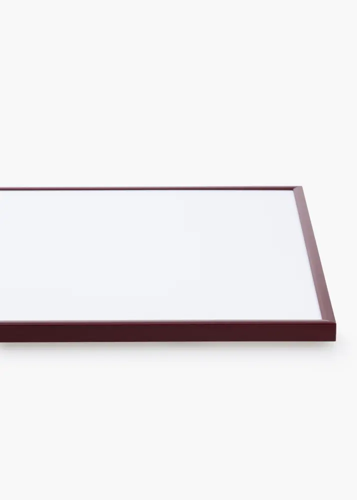 Ram med passepartou Frame New Lifestyle Dark Red 30x40 cm - Picture Mount White 18x27 cm